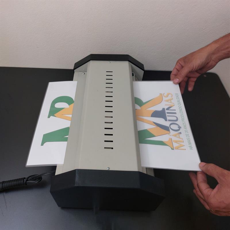 MÁQUINA PLASTIFICADORA A3 P-380 220V - MR MAQUINAS UNIDADE