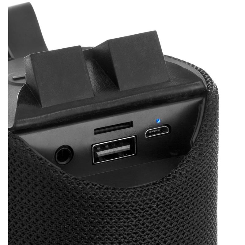 CAIXA ACÚSTICA BLUETOOTH USB E MICRO USB PRETA - BRIGHT UNIDADE