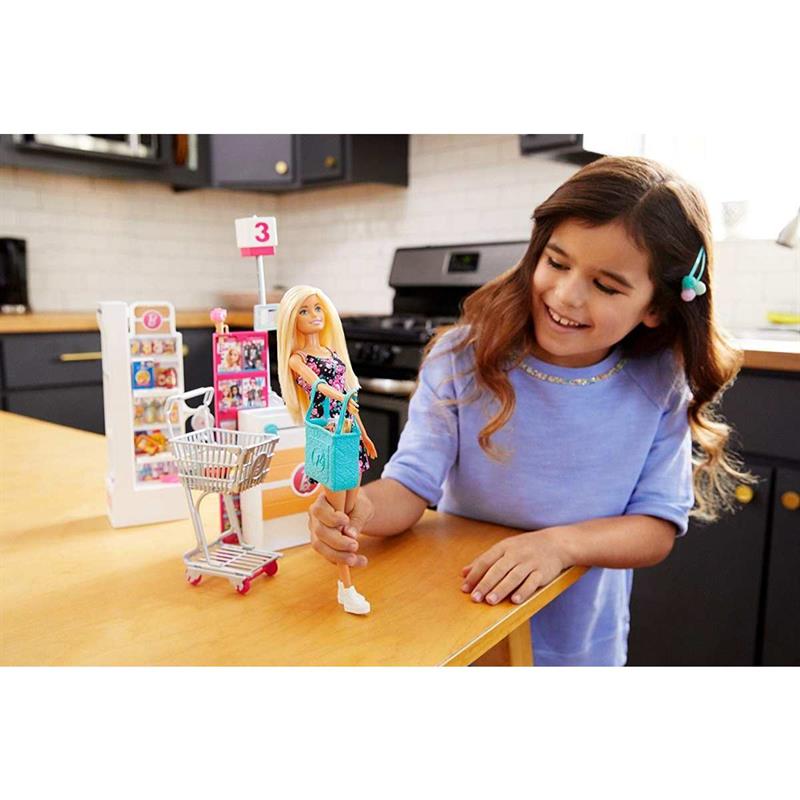 BARBIE ESTATE CONJUNTO SUPERMERCADO COM BONECA - MATTEL UNIDADE