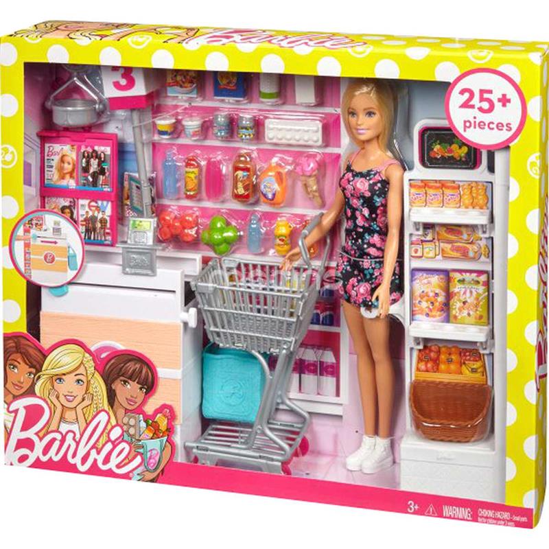 BARBIE ESTATE CONJUNTO SUPERMERCADO COM BONECA - MATTEL UNIDADE
