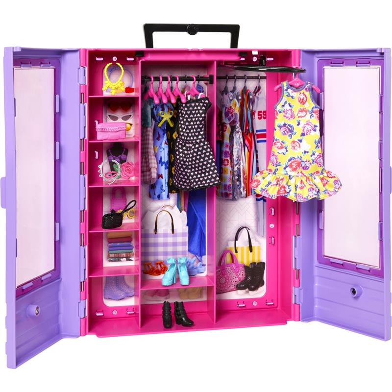 BARBIE FASHION NOVO CLOSET COM BONECA - MATTEL UNIDADE