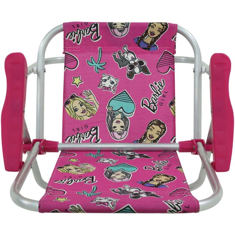 CADEIRA PARA PISCINA E PRAIA BARBIE 30 KG 39 CM X 41,5 CM X 49,5 CM - BEL UNIDADE