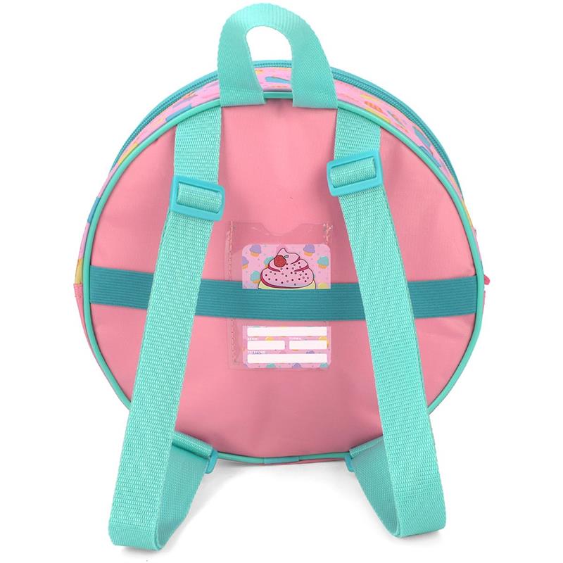 LANCHEIRA TÉRMICA UP4YOU CUPCAKE MÃO E COSTAS ROSA - LUXCEL UNIDADE