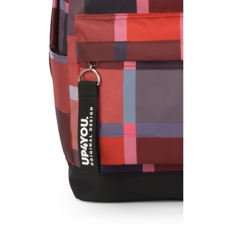 MOCHILA UP4YOU YOU GO GRANDE VERMELHA - LUXCEL UNIDADE