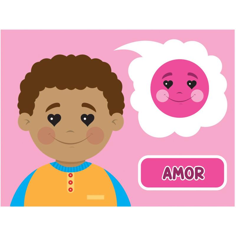 BRINQUEDO EDUCATIVO QUADRO DAS EMOÇÕES 30 PEÇAS - NIG BRINQUEDOS UNIDADE