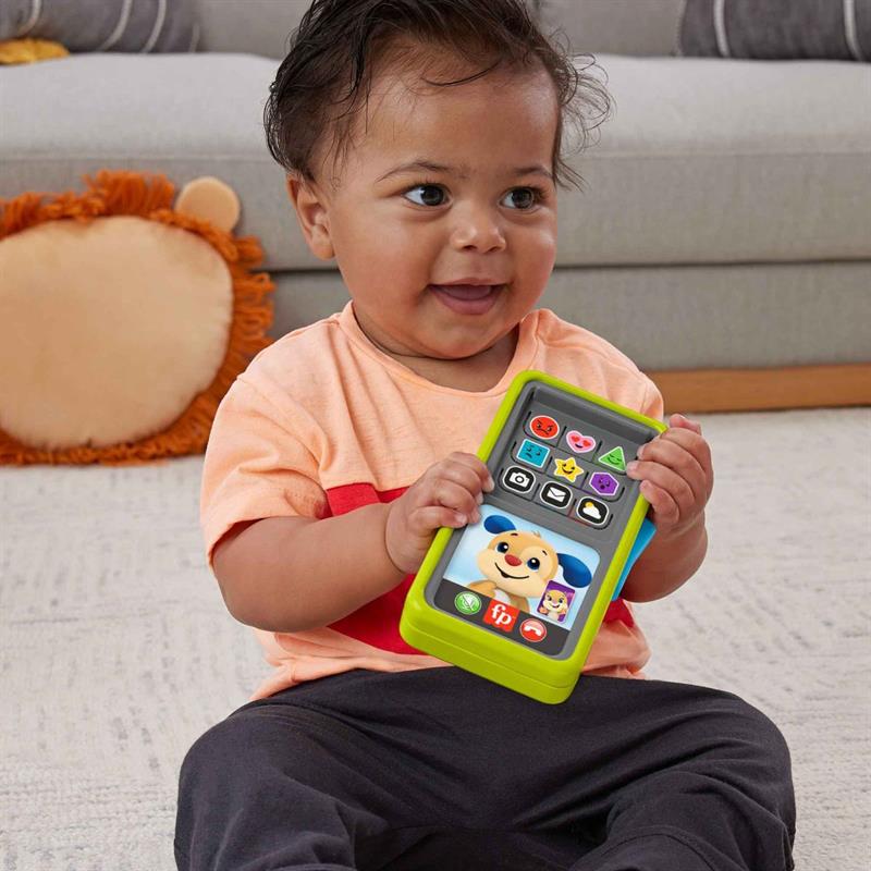 FISHER-PRICE APRENDER E BRINCAR SMARTPHONE 2 EM 1 DELUXE VERDE - MATTEL UNIDADE