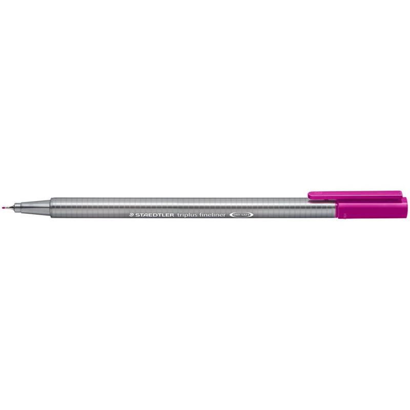 CANETA COM PONTA POROSA TRIPLUS FINE 334 RED VIOLETA - STAEDTLER CX.C/10
