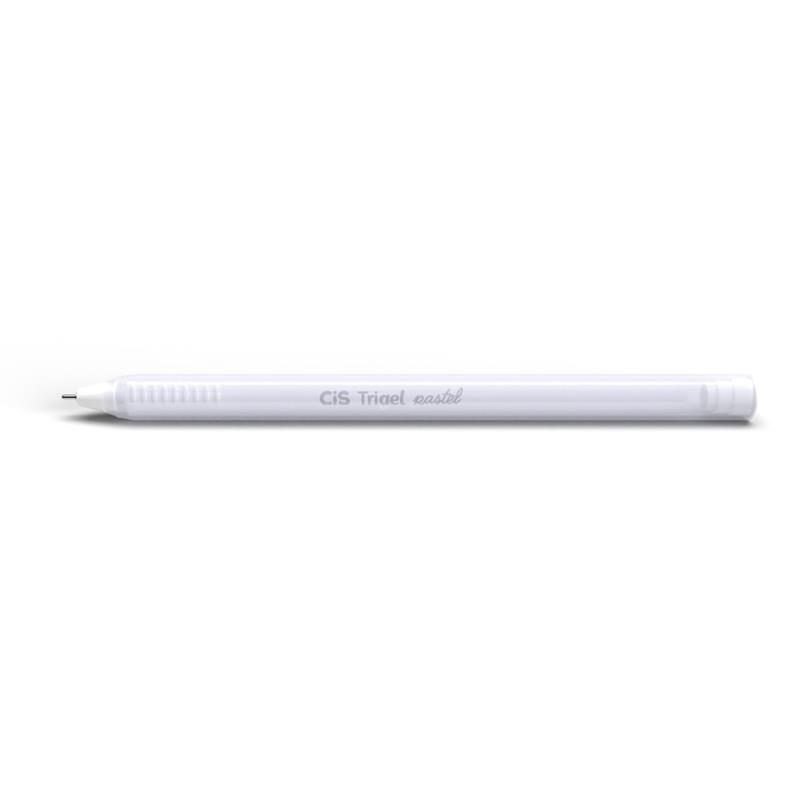 CANETA GEL CIS TRIGEL 0.8MM BRANCA - SERTIC CX.C/12