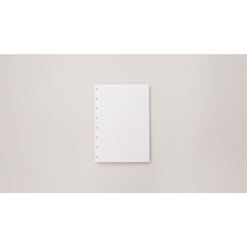 CADERNO INTELIGENTE (REFIL) A5 PAUTADO 90G. 50FLS. - CADERNO INTELIGENTE PACOTE