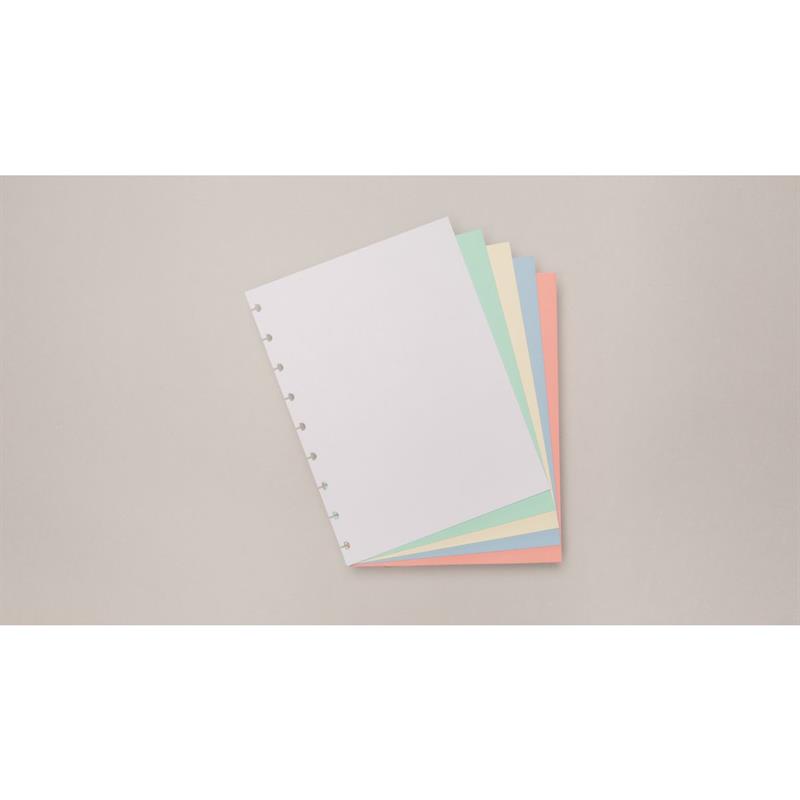 CADERNO INTELIGENTE (REFIL) MEDIO COLORIDO 80G.50FLS. - CADERNO INTELIGENTE PACOTE