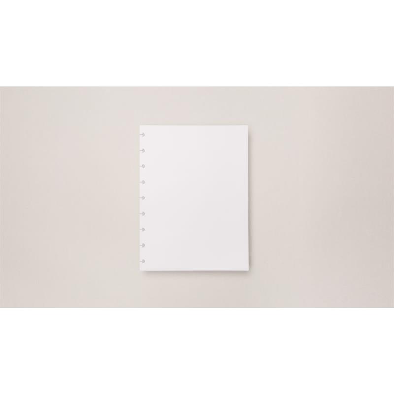 CADERNO INTELIGENTE (REFIL) MEDIO LISO 90G. 50FLS. - CADERNO INTELIGENTE PACOTE