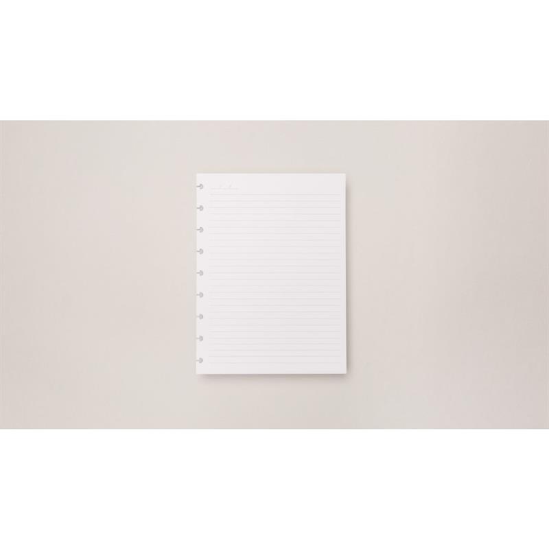 CADERNO INTELIGENTE (REFIL) MEDIO LISO 90G. 50FLS. - CADERNO INTELIGENTE PACOTE