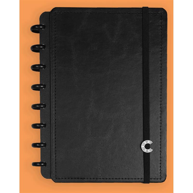 CADERNO INTELIGENTE A5 BLACK 80 FOLHAS - CADERNO INTELIGENTE UNIDADE