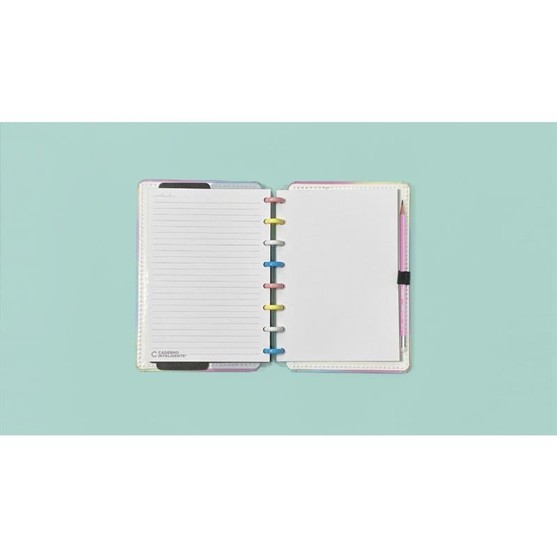 CADERNO INTELIGENTE A5 CANDY SPLASH 80FLS. - CADERNO INTELIGENTE UNIDADE