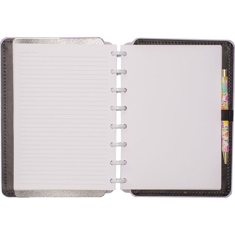 CADERNO INTELIGENTE A5 LILAS PASTEL 80FLS. - CADERNO INTELIGENTE UNIDADE