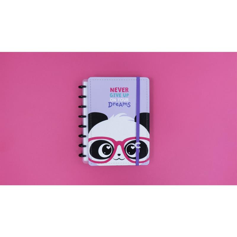 CADERNO INTELIGENTE A5 PANDALU BY LULUCA - CADERNO INTELIGENTE UNIDADE