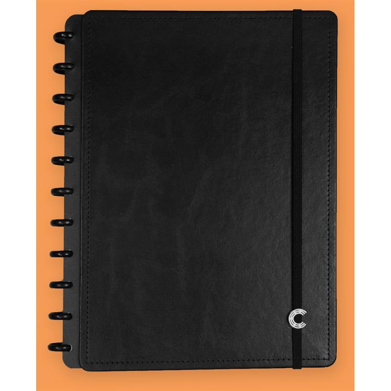 CADERNO INTELIGENTE GRANDE BLACK 80 FOLHAS - CADERNO INTELIGENTE UNIDADE