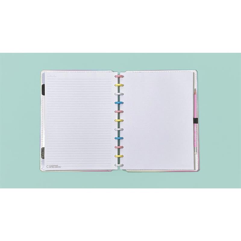 CADERNO INTELIGENTE GRANDE CANDY SPLASH 80FLS. - CADERNO INTELIGENTE UNIDADE