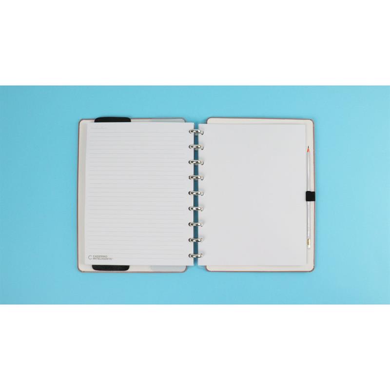 CADERNO INTELIGENTE GRANDE CHIC NUDE 80FLS. - CADERNO INTELIGENTE UNIDADE