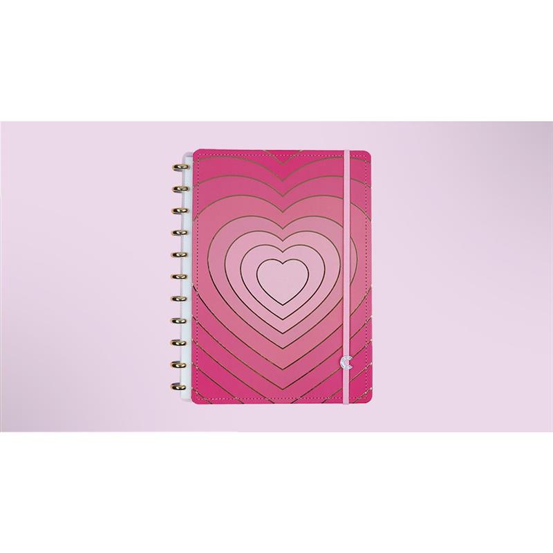 CADERNO INTELIGENTE GRANDE GOLDEN LOVE - CADERNO INTELIGENTE UNIDADE
