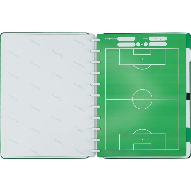 CADERNO INTELIGENTE GRANDE VERDÃO 80 FOLHAS. - CADERNO INTELIGENTE UNIDADE