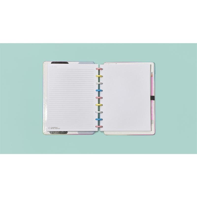 CADERNO INTELIGENTE MEDIO CANDY SPLASH 80FLS. - CADERNO INTELIGENTE UNIDADE