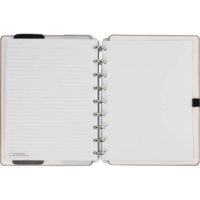 CADERNO INTELIGENTE MEDIO CHIC NUDE 80FLS. - CADERNO INTELIGENTE UNIDADE