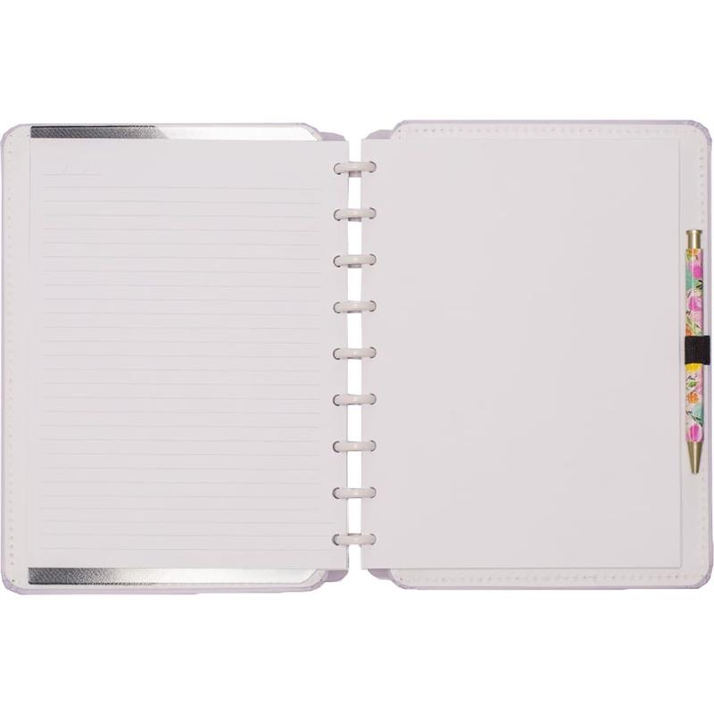 CADERNO INTELIGENTE MEDIO LILAS PASTEL 80FLS. - CADERNO INTELIGENTE UNIDADE