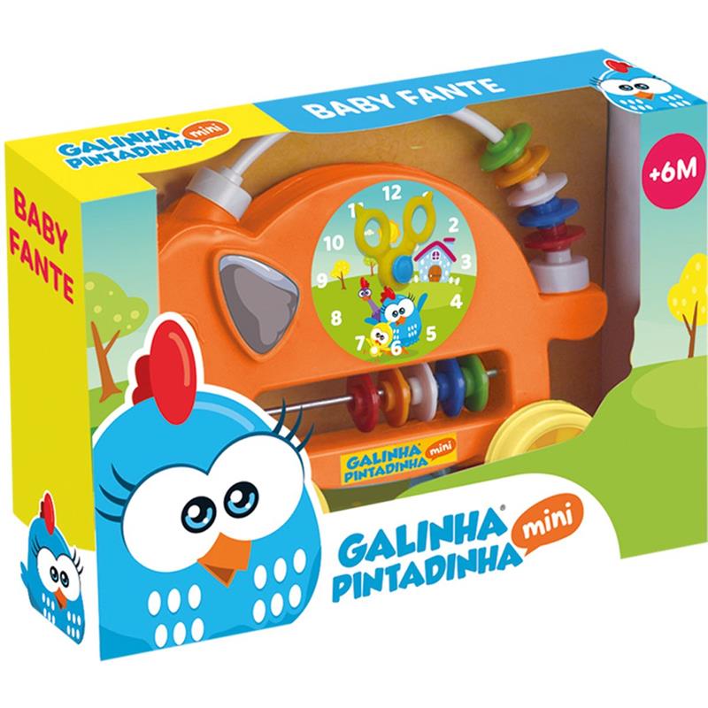 BRINQUEDO PARA BEBÊ GALINHA PINTADINHA ELEFANTINHO - MONTE LIBANO UNIDADE