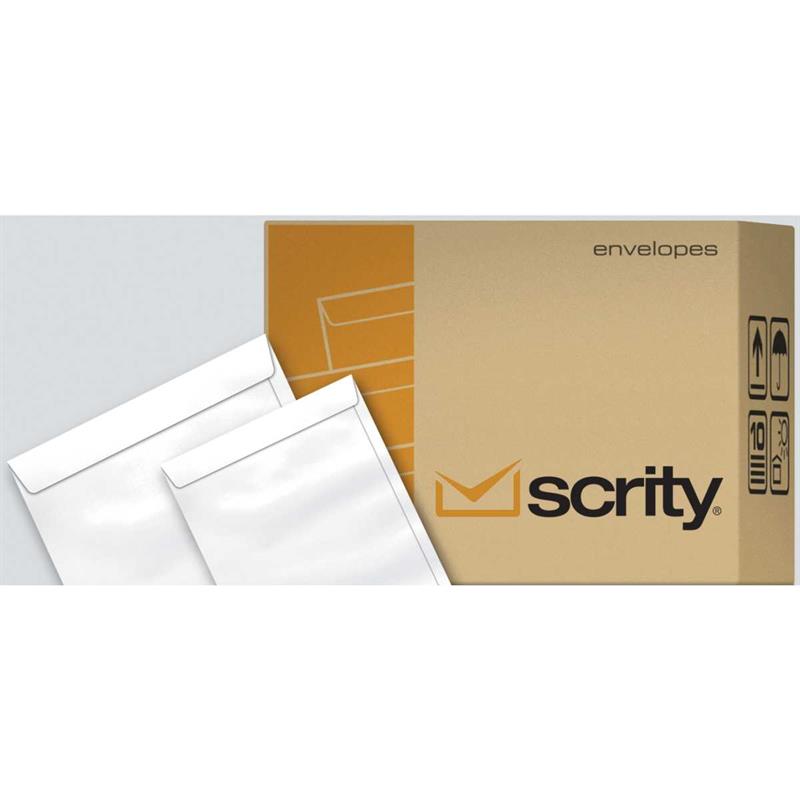 ENVELOPE SACO (BRANCO) 162X229 90GRS. OF 23 - SCRITY CX.C/250