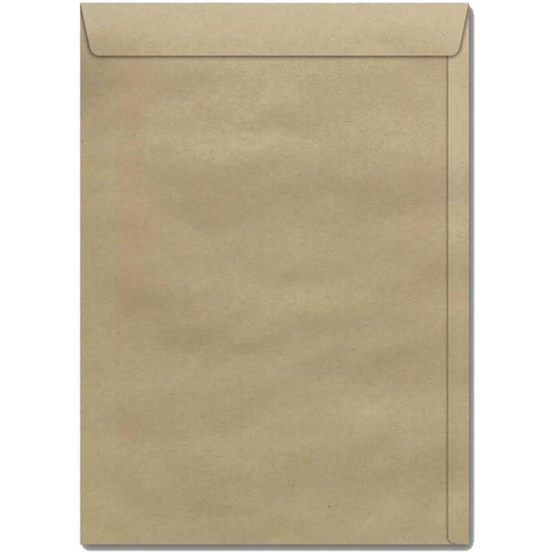 ENVELOPE SACO (NATURAL) 240X340 80GRS. KN 34 - SCRITY CX.C/100