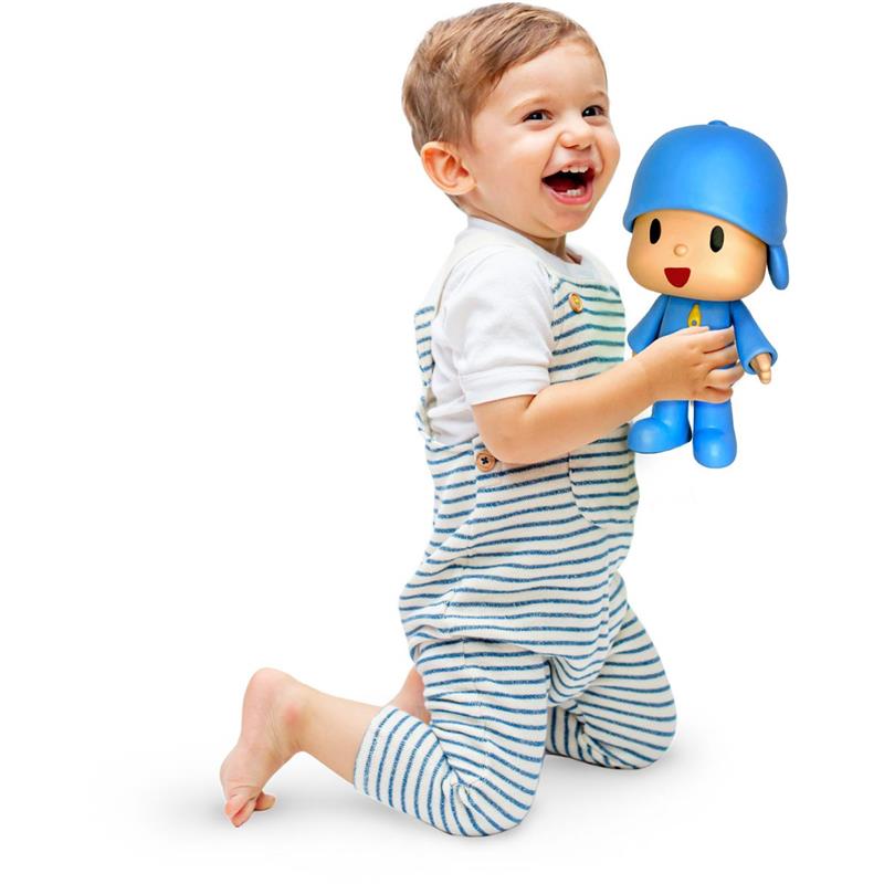 BONECO E PERSONAGEM POCOYO 28CM. VINIL - CARDOSO TOYS UNIDADE