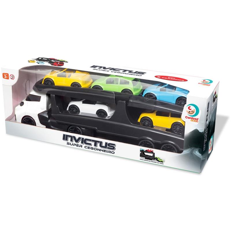 CAMINHÃO INVICTUS SUPER CEGONHEIRO - CARDOSO TOYS UNIDADE
