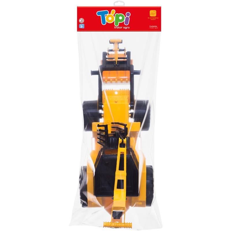 TRATOR AGRO TOPI SOLAPA - CARDOSO TOYS UNIDADE