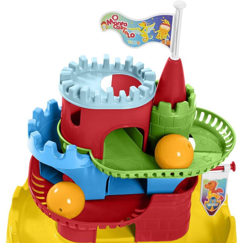 BRINQUEDO EDUCATIVO MONTA CASTELO C/ BLOCOS - TATETI UNIDADE