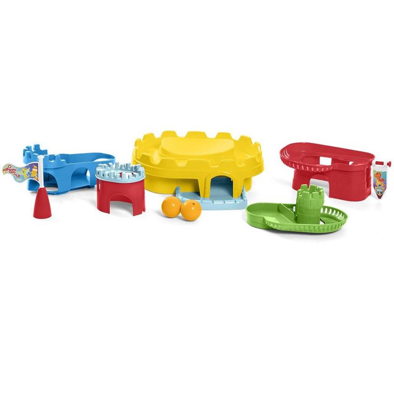 BRINQUEDO EDUCATIVO MONTA CASTELO C/ BLOCOS - TATETI UNIDADE