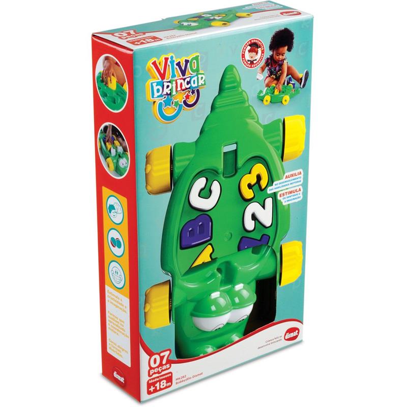 BRINQUEDO EDUCATIVO BOBBYDILO 7PECAS - DISMAT UNIDADE