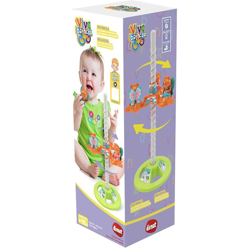 BRINQUEDO PARA BEBÊ VOO MÁGICO 6 PEÇAS - DISMAT UNIDADE