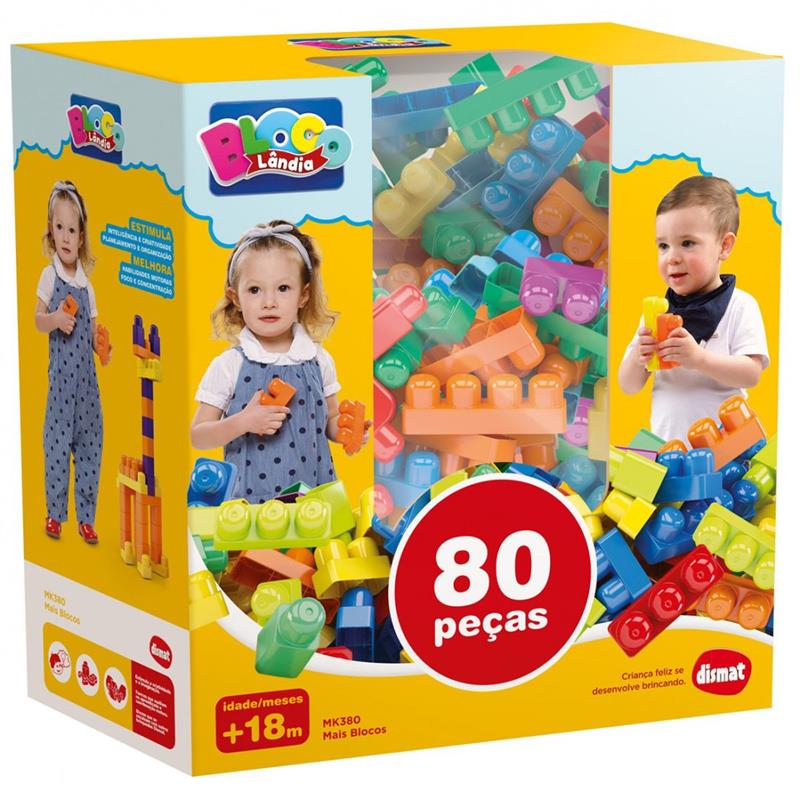BRINQUEDO PARA MONTAR MAIS BLOCOS - DISMAT UNIDADE