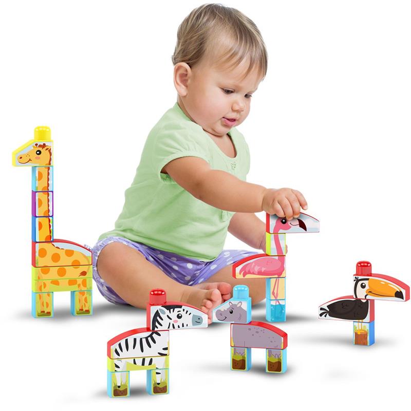 BRINQUEDO PARA MONTAR MAIS BLOCOS X 3 EM 1 40 PEÇAS - DISMAT UNIDADE