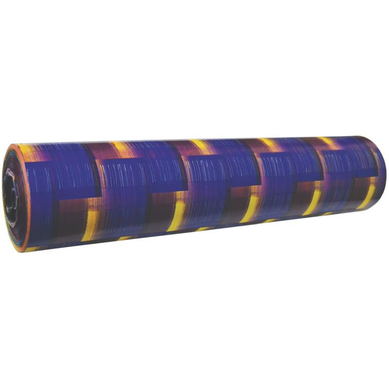 PAPEL PARA PRESENTE COUCHÊ (BOBINA) 60CM.MOD.414 PRES. ESTRELA AZ. - V.M.P. BO-100MTS