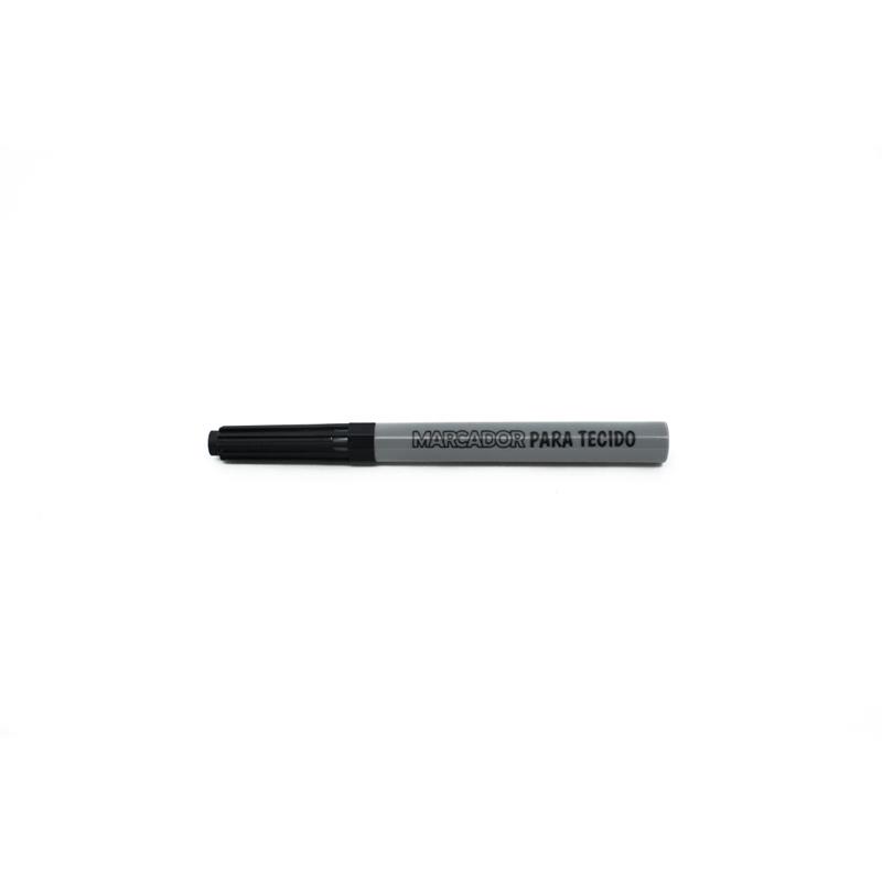 CANETA PARA TECIDO PRETA CT13 - GRAMP LINE BL.C/01