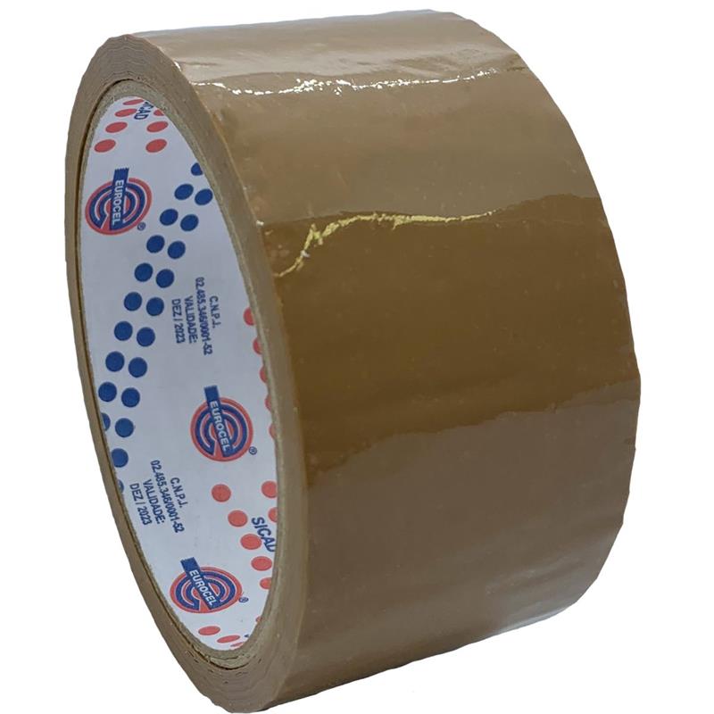 FITA PARA EMPACOTAMENTO PP 33 45 MM X 40 M MARROM - EUROCEL PCT.C/04