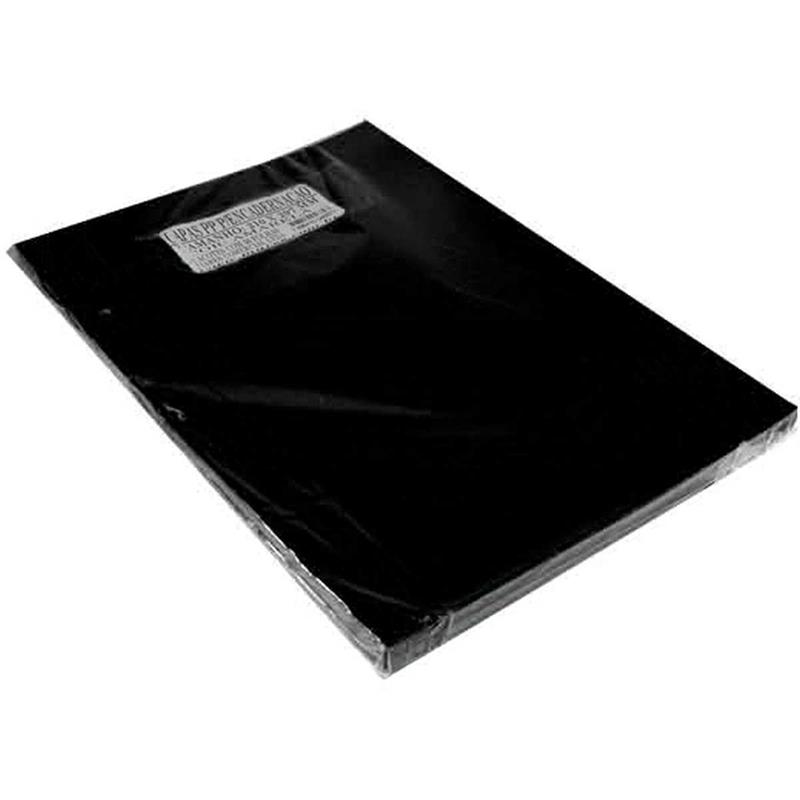 CONTRA CAPA PARA ENCADERNAÇÃO A4 PRETO FOSCO (0,30) - MARES PCT.C/50