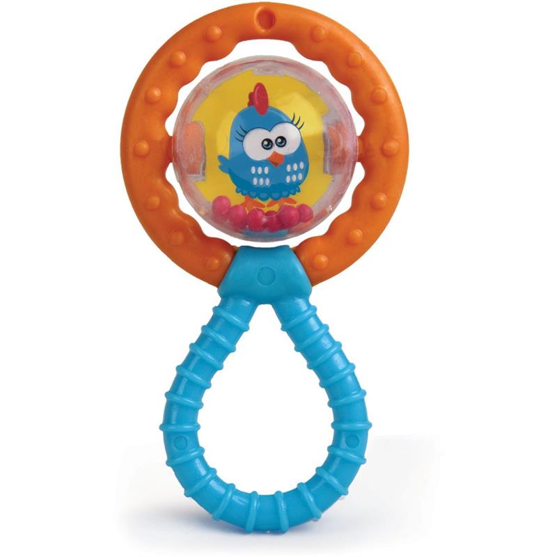 MORDEDOR INFANTIL GALINHA PINTADINHA COM CHOCALHO - ELKA UNIDADE