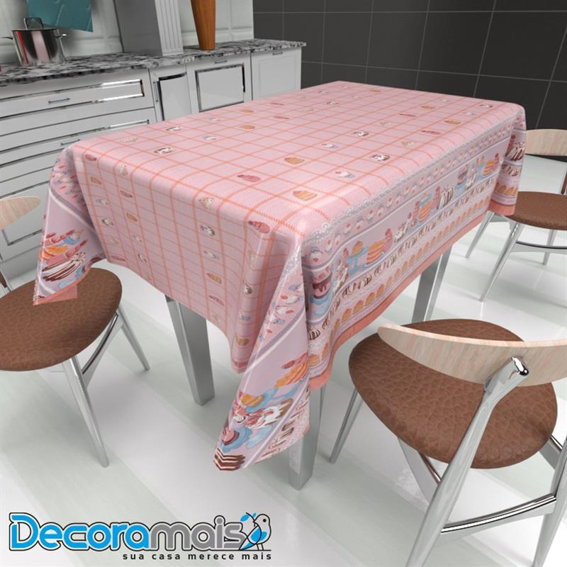 TOALHA TÉRMICA CUPCAKE MORANGO 1,40 M X 30 M - PLASTVINIL ROLO