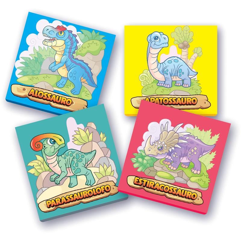 JOGO DA MEMÓRIA DINOSSAURO 48 PEÇAS - GGB PLAST UNIDADE