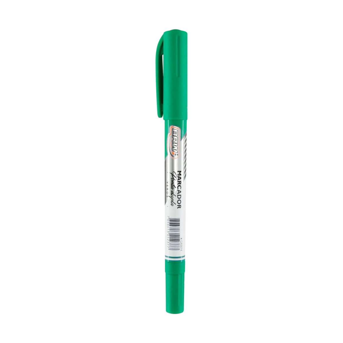 CANETA PARA RETRO PONTA DUPLA BRW VERMELHO - COM 12