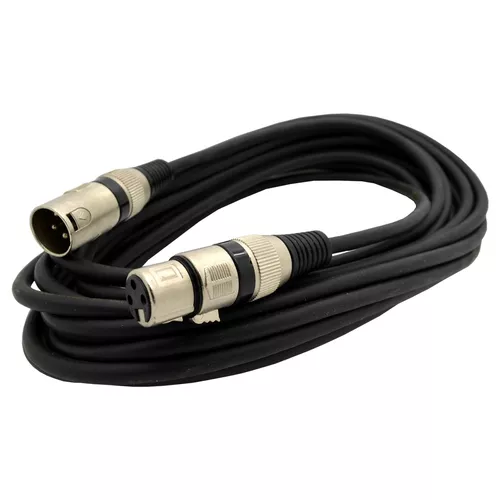 CABO XLR CANON MACHO E FEMEA BALANCEADO 30 METROS MICROFONE