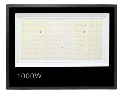 REFLETOR LED 1000W HOLOFOTE BIVOLT PROVA DÁGUA BRANCO FRIO